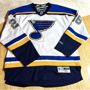 REEBOK NHL PREMIER NHL JERSEY ST. LOUIS BLUES PAUL STASTNY WHITE SIZE MEN'S XL